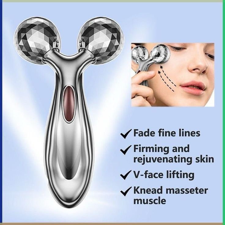 Skyvelin(S402) Big 360° Rotating Face & Body Massager