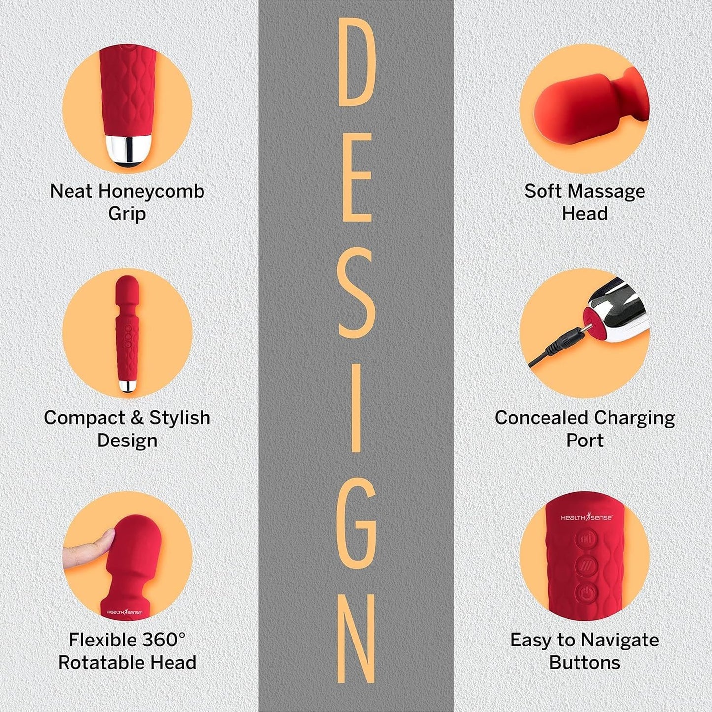 Skyvelin(S406) Wireless Rechargeable Massager for Women