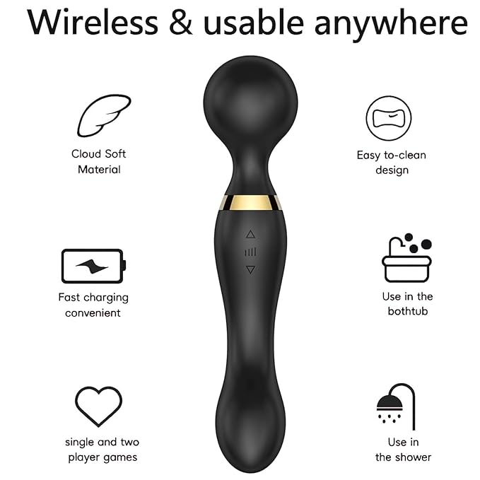 Skyvelin(S404) Advanced Electric Dual Head Massager