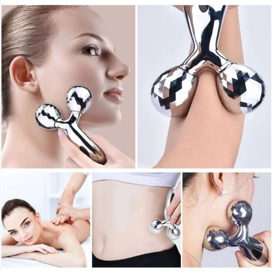 Skyvelin(S402) Big 360° Rotating Face & Body Massager