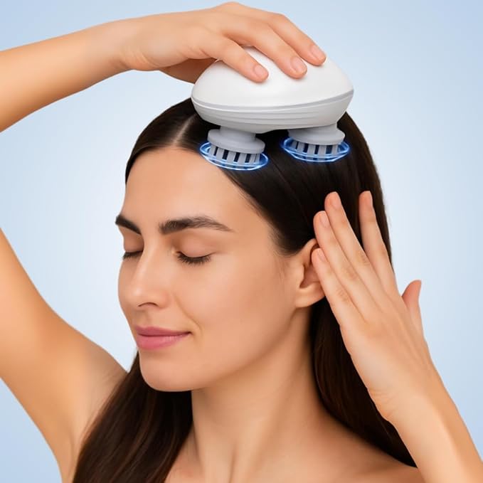 Skyvelin(S407) Rechargeable Electric Head & Scalp Massager