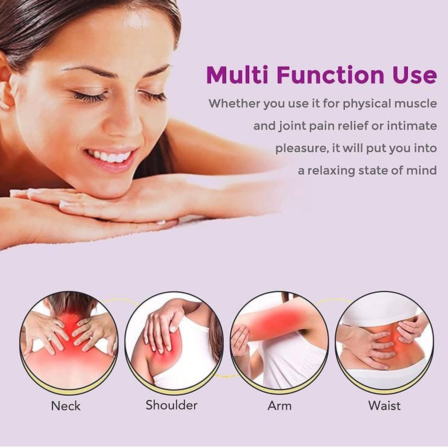 Skyvelin(S404) Advanced Electric Dual Head Massager