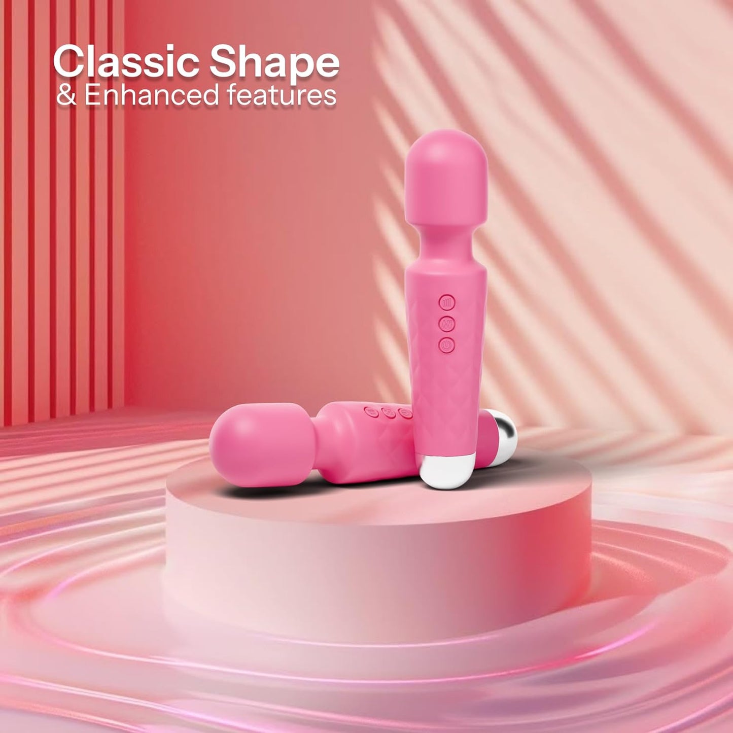 Skyvelin(S406) Wireless Rechargeable Massager for Women