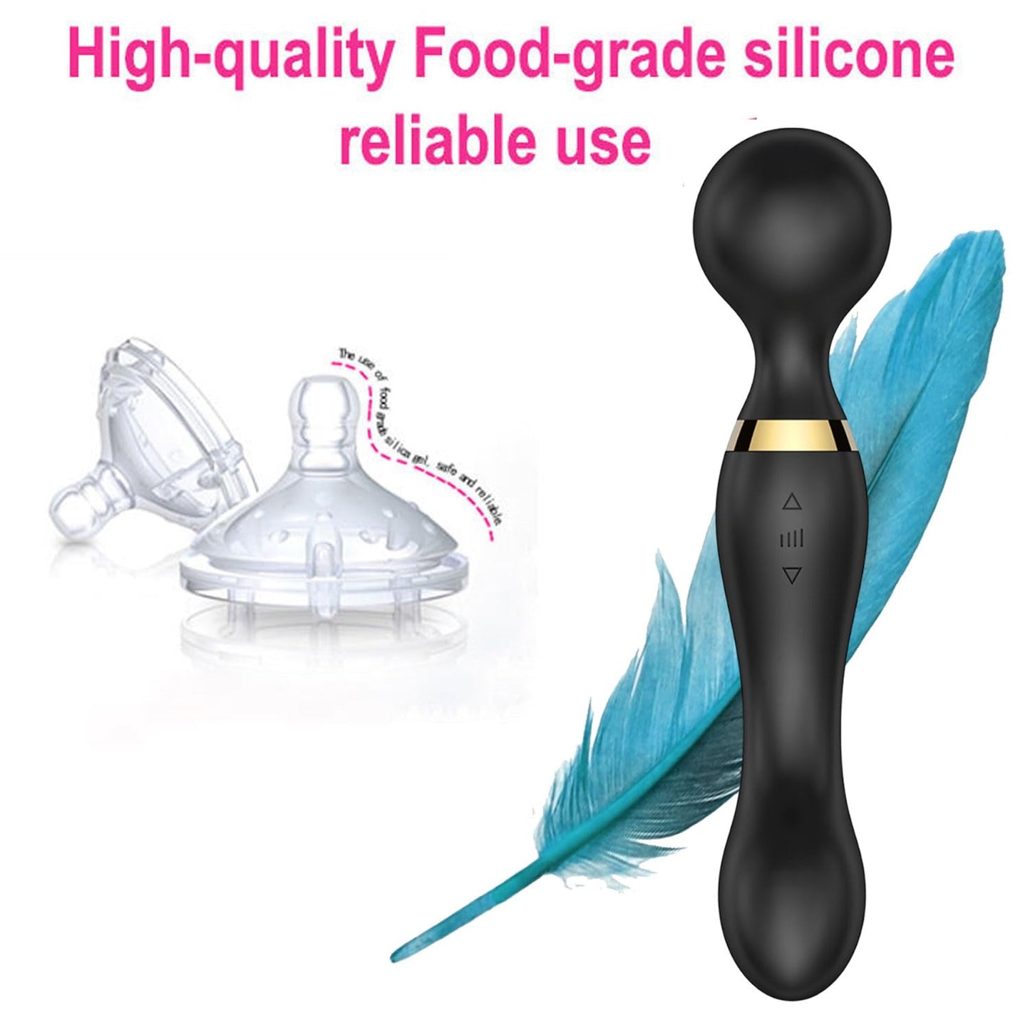 Skyvelin(S404) Advanced Electric Dual Head Massager