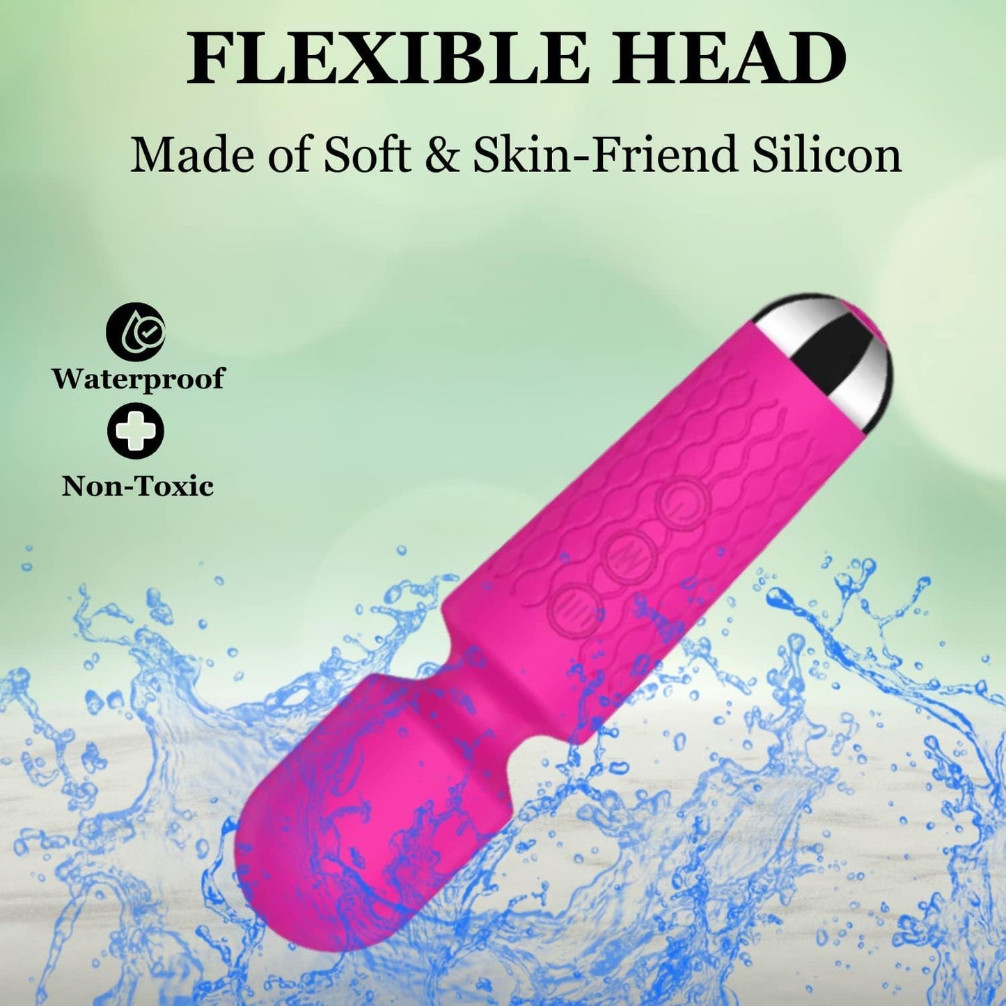 Skyvelin(S406) Wireless Rechargeable Massager for Women