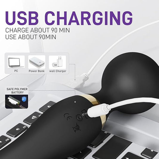 Skyvelin(S404) Advanced Electric Dual Head Massager